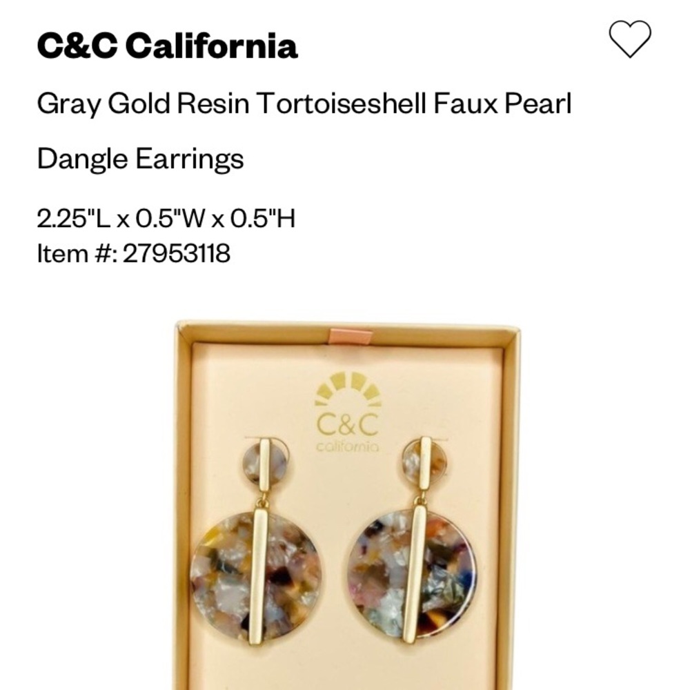 C&C California earrings